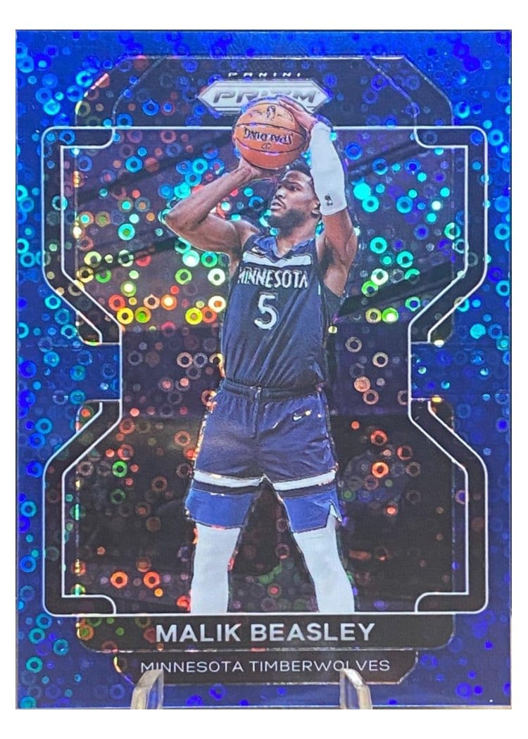 2022-23 Panini Prizm Base Set Malik Beasley #60 card