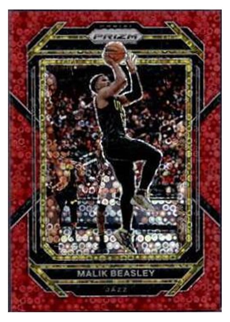 2022-23 Panini Prizm Base Set Malik Beasley #60 card