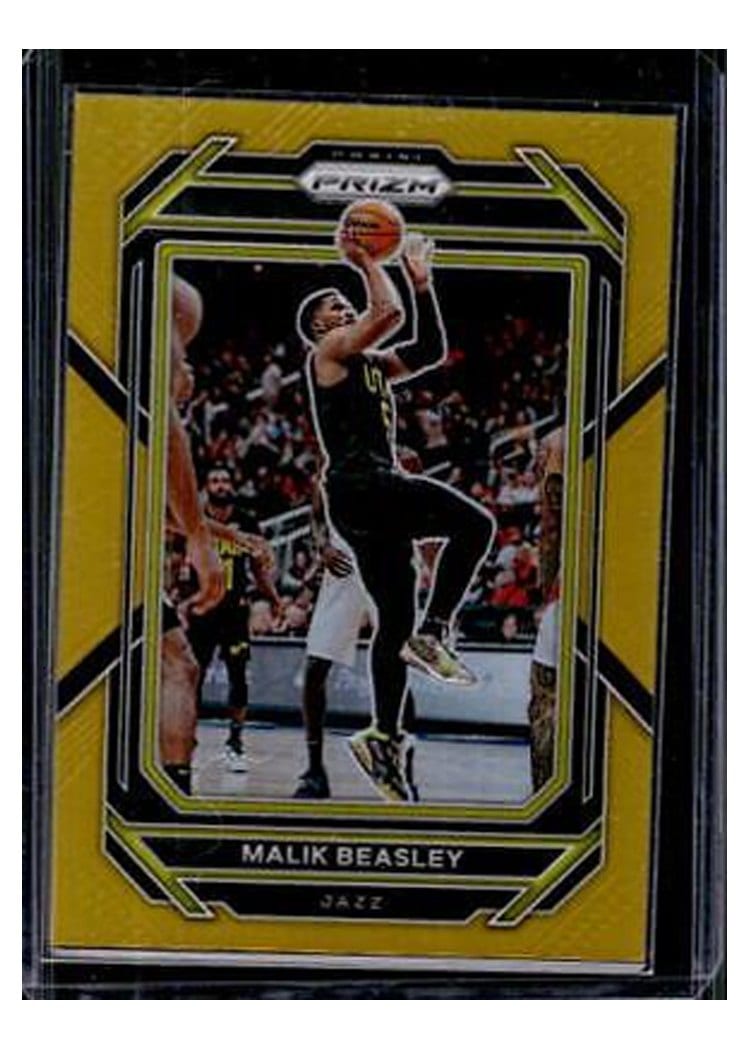 2022-23 Panini Prizm Base Set Malik Beasley #60 card