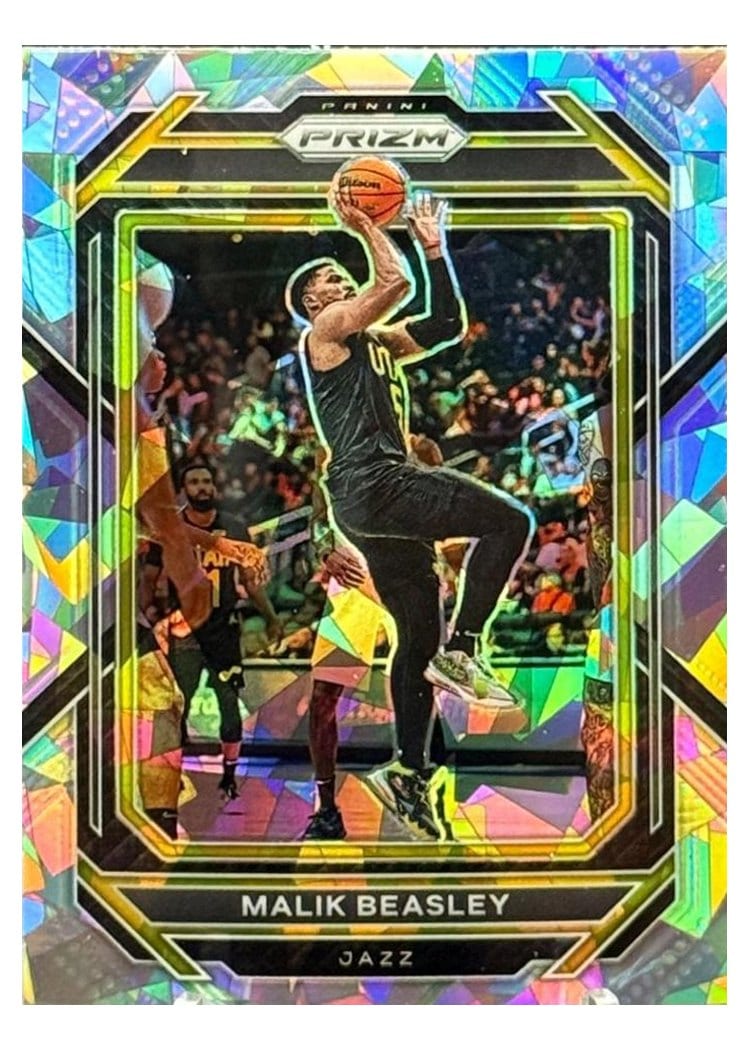 2022-23 Panini Prizm Base Set Malik Beasley #60 card