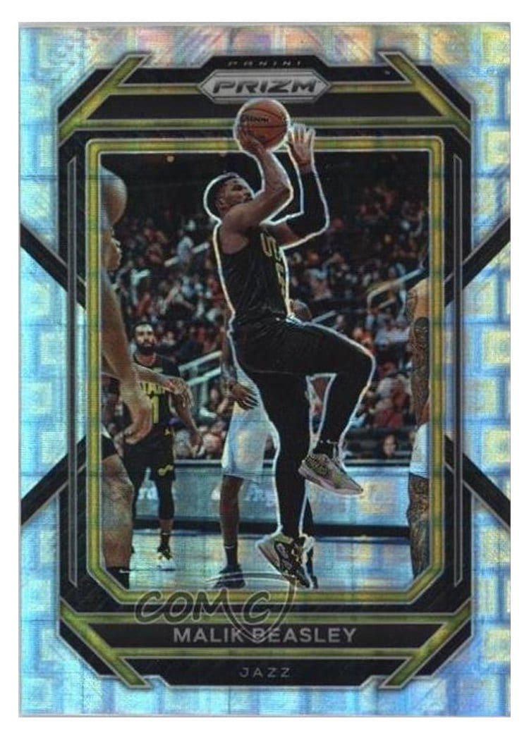 2022-23 Panini Prizm Base Set Malik Beasley #60 card
