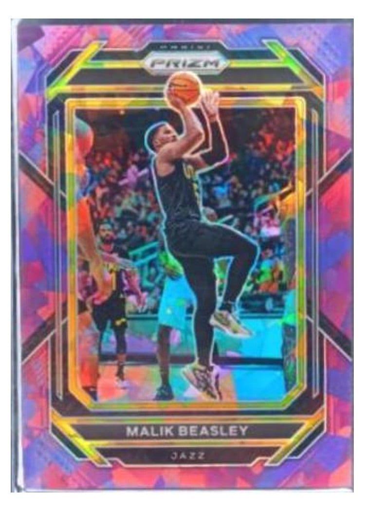 2022-23 Panini Prizm Base Set Malik Beasley #60 card
