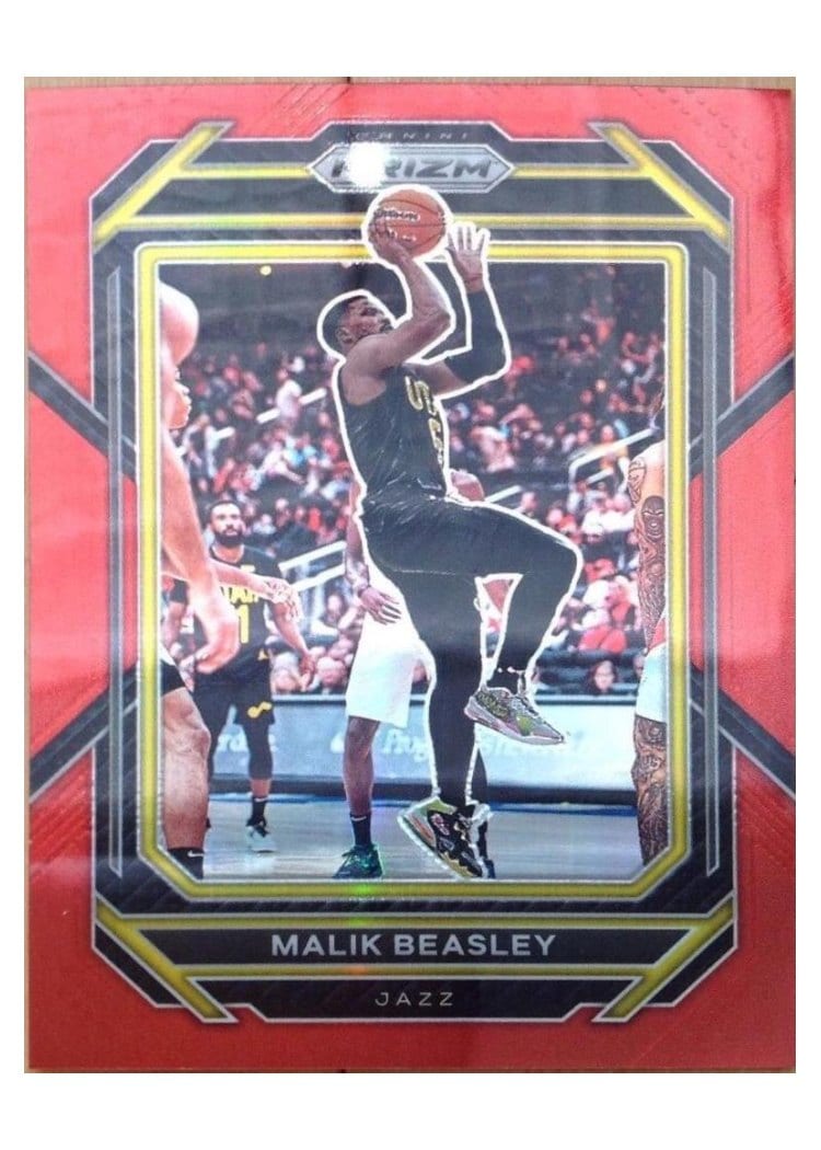 2022-23 Panini Prizm Base Set Malik Beasley #60 card