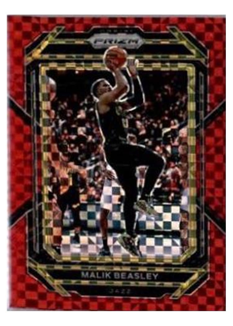 2022-23 Panini Prizm Base Set Malik Beasley #60 card