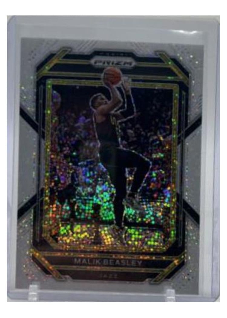 2022-23 Panini Prizm Base Set Malik Beasley #60 card