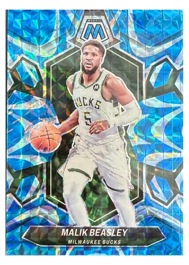 2023-24 Panini Mosaic Base Set Malik Beasley #40 card