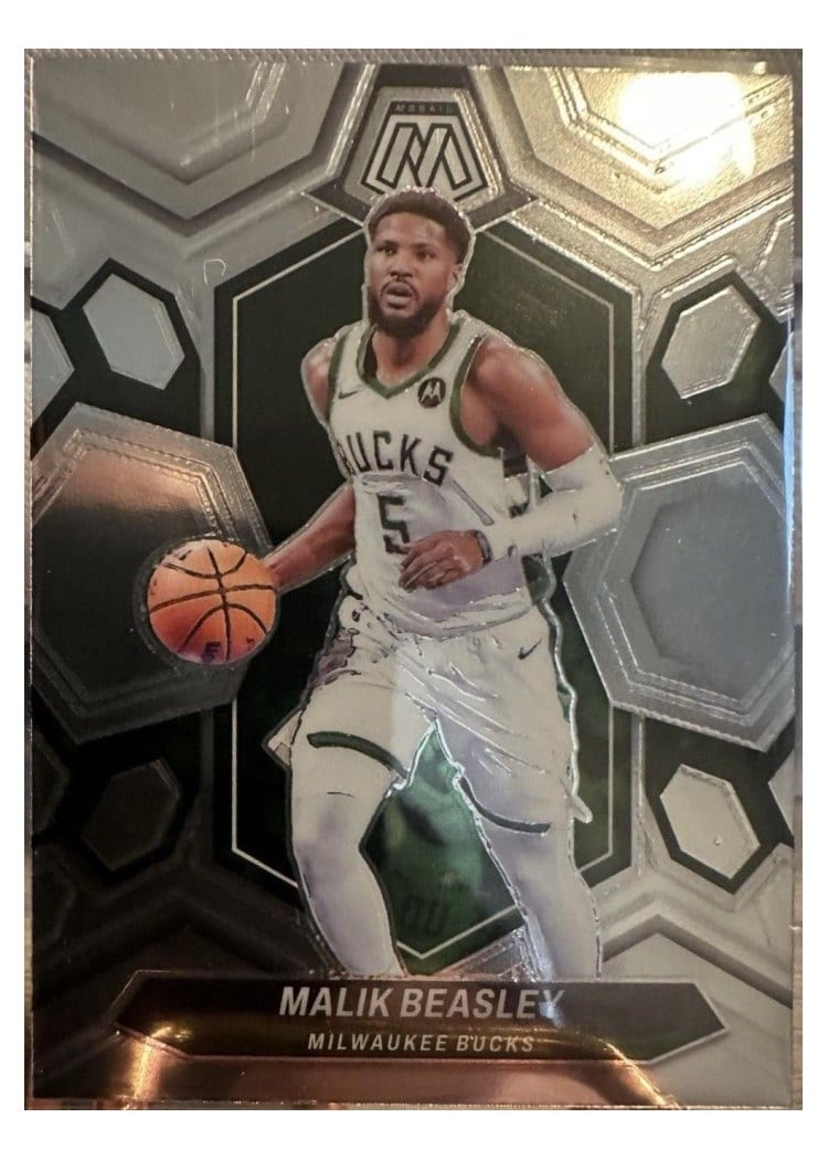 2023-24 Panini Mosaic Base Set Malik Beasley #40 card