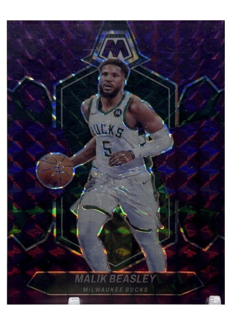 2023-24 Panini Mosaic Base Set Malik Beasley #40 card