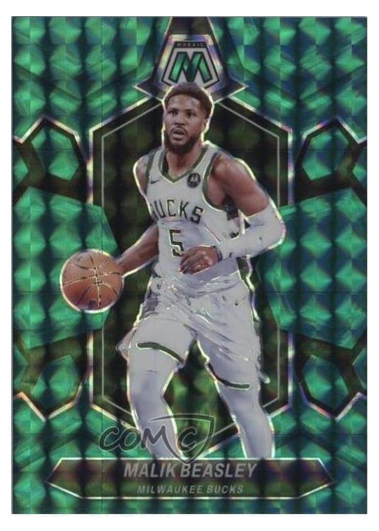 2023-24 Panini Mosaic Base Set Malik Beasley #40 card