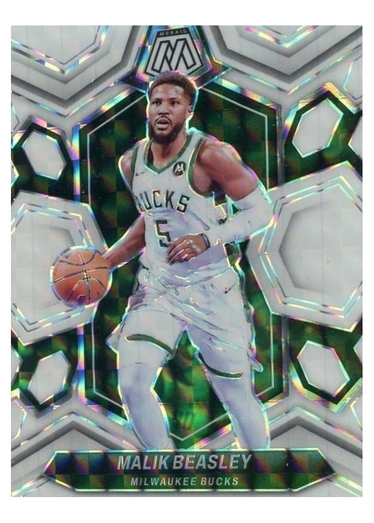 2023-24 Panini Mosaic Base Set Malik Beasley #40 card