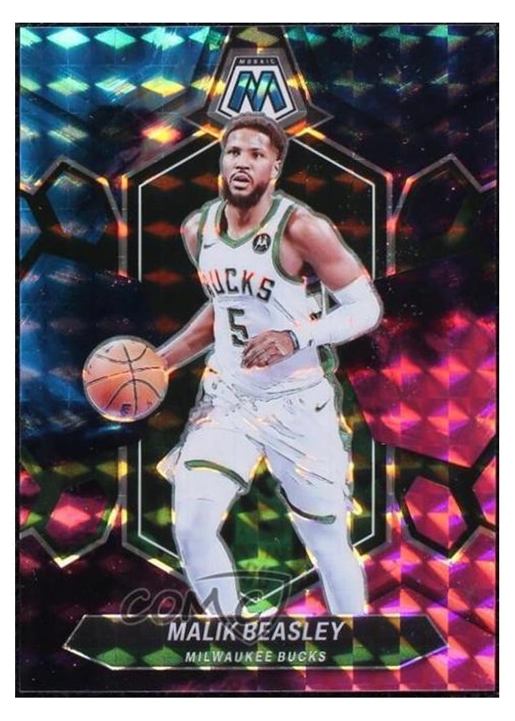 2023-24 Panini Mosaic Base Set Malik Beasley #40 card