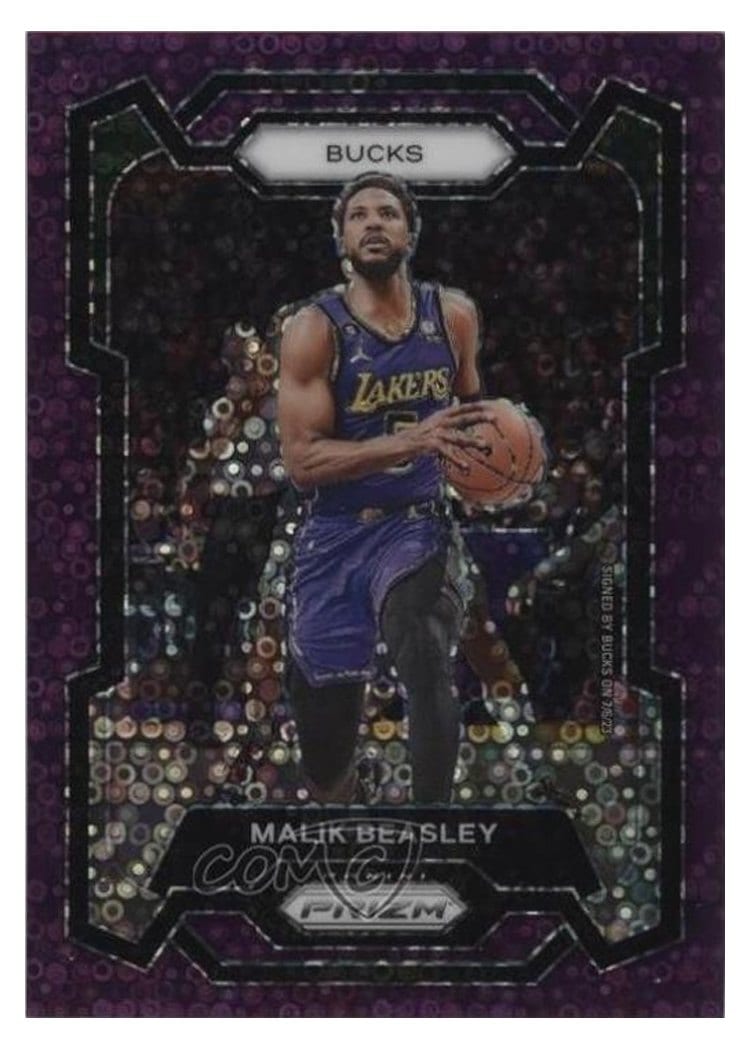2023-24 Panini Prizm Base Set Malik Beasley #237 card