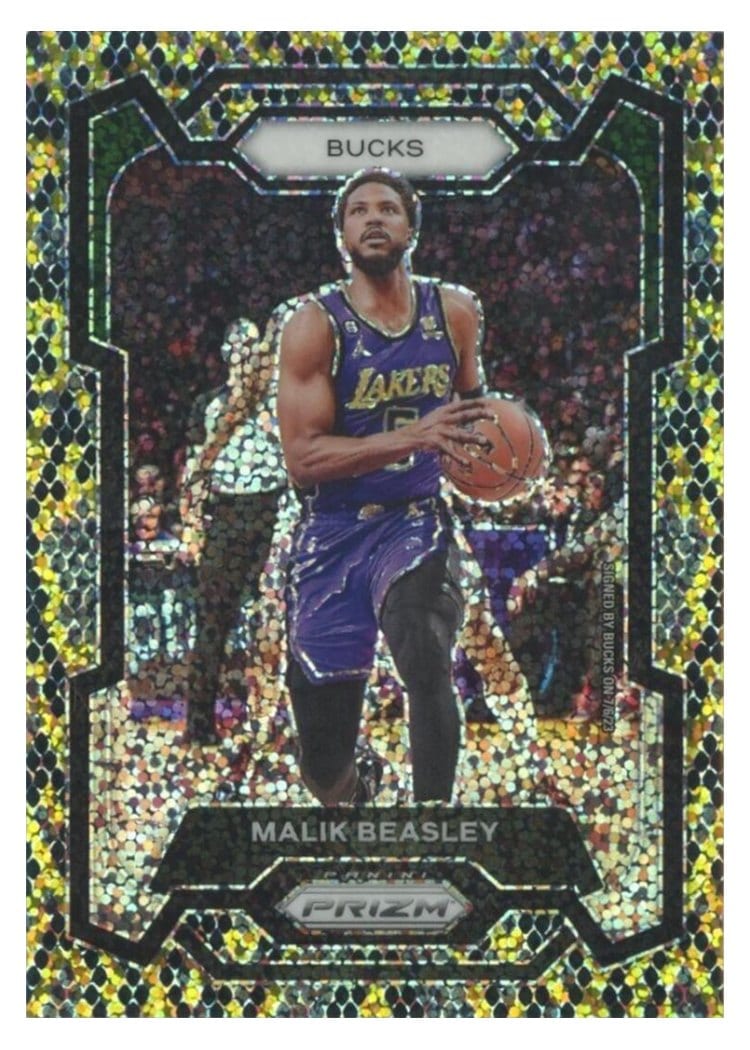 2023-24 Panini Prizm Base Set Malik Beasley #237 card