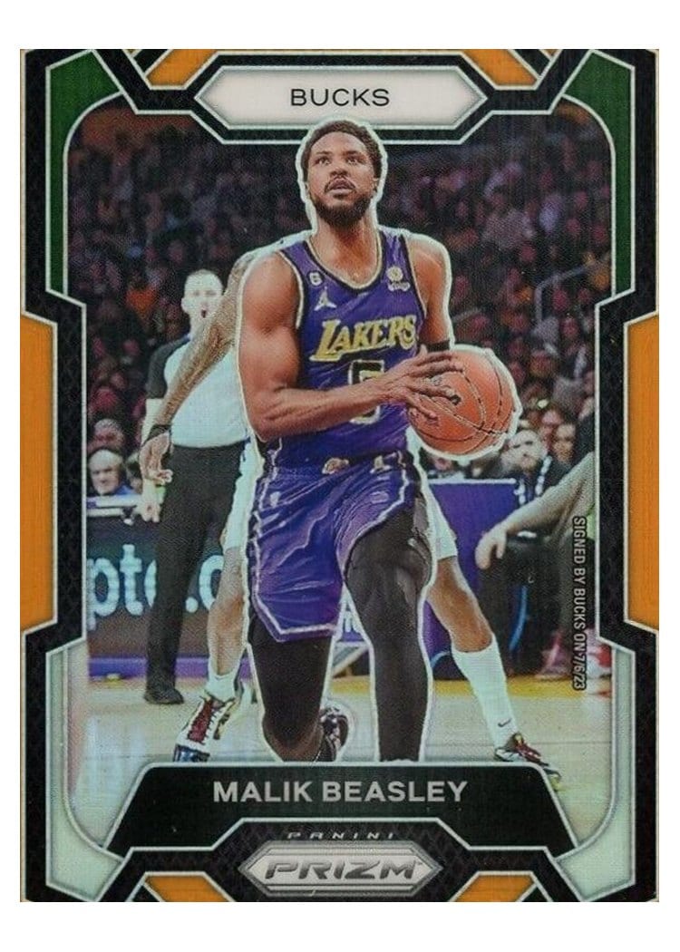 2023-24 Panini Prizm Base Set Malik Beasley #237 card