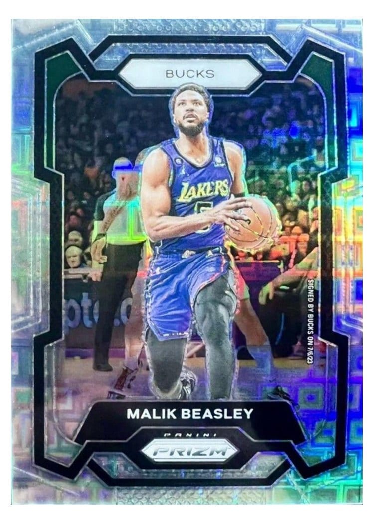 2023-24 Panini Prizm Base Set Malik Beasley #237 card