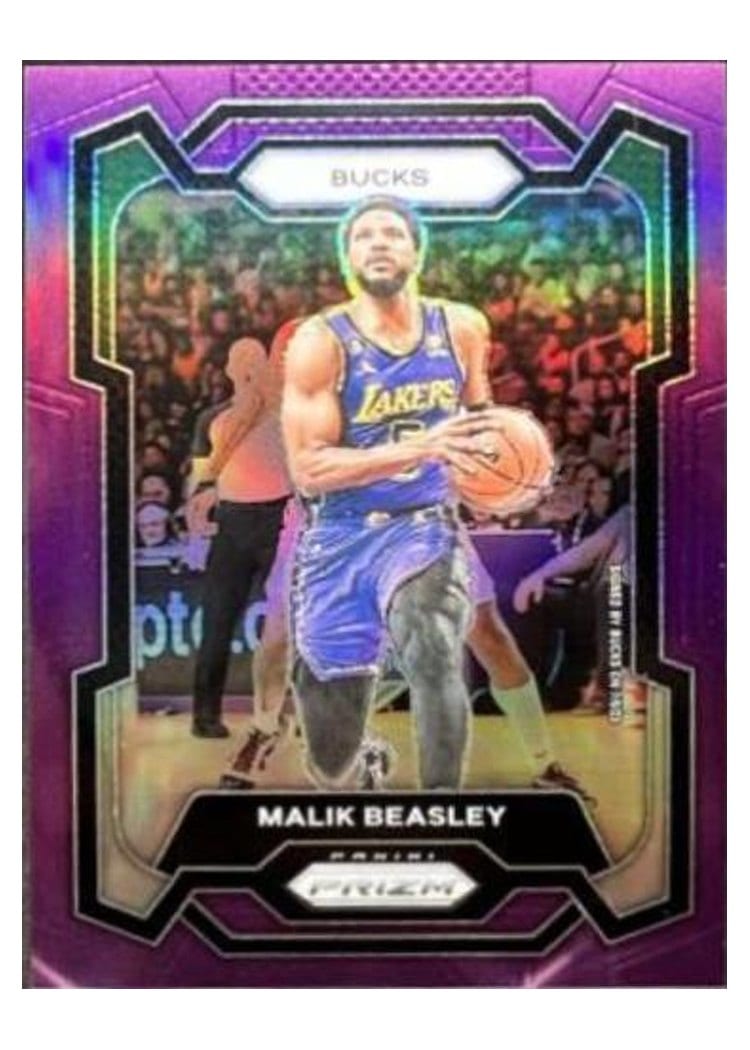 2023-24 Panini Prizm Base Set Malik Beasley #237 card