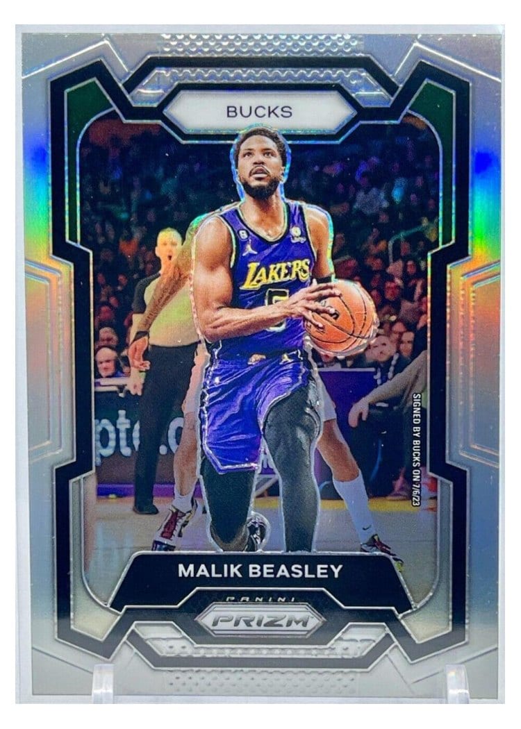 2023-24 Panini Prizm Base Set Malik Beasley #237 card