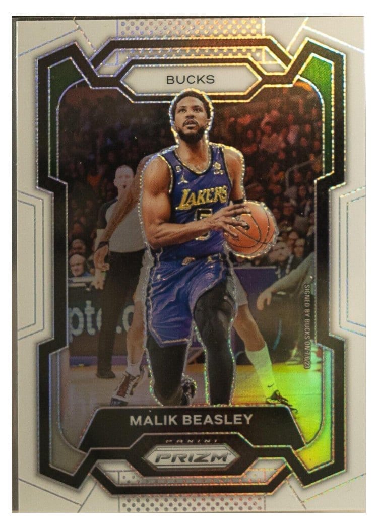 2023-24 Panini Prizm Base Set Malik Beasley #237 card