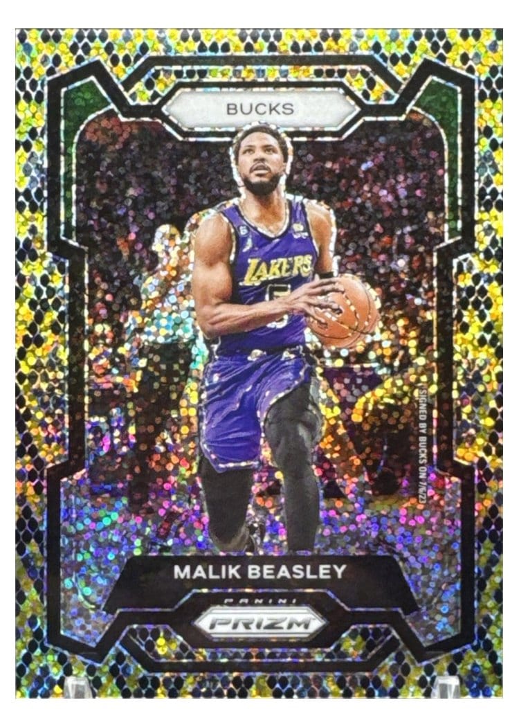 2023-24 Panini Prizm Base Set Malik Beasley #237 card