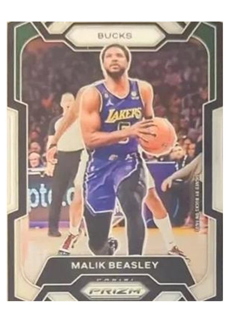2023-24 Panini Prizm Base Set Malik Beasley #237 card