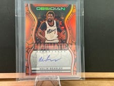 2024-25 Panini Obsidian Magmatic Signatures Malik Beasley #MS-MBD card