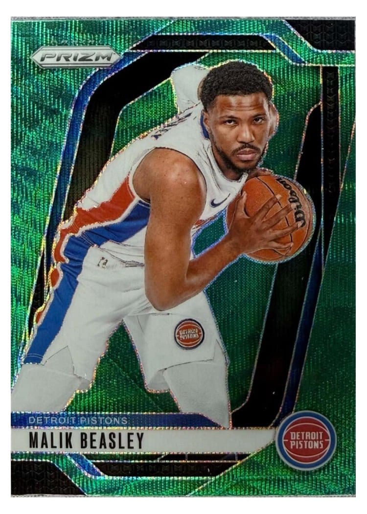 2024-25 Panini Prizm Base Set Malik Beasley #211 card
