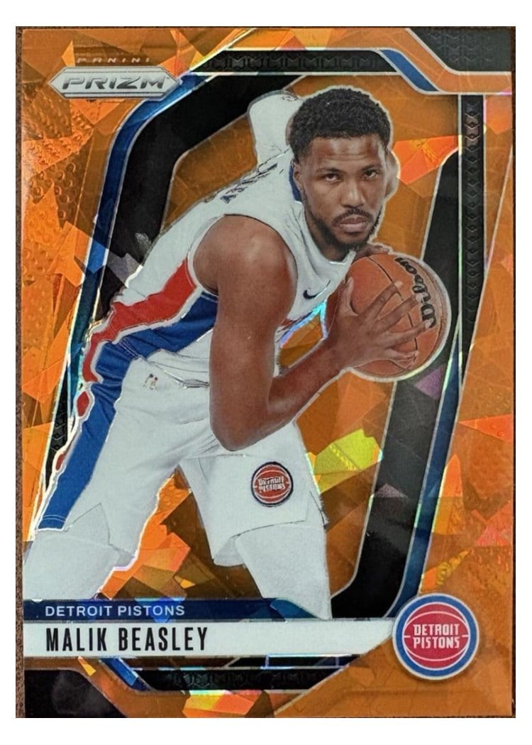 2024-25 Panini Prizm Base Set Malik Beasley #211 card