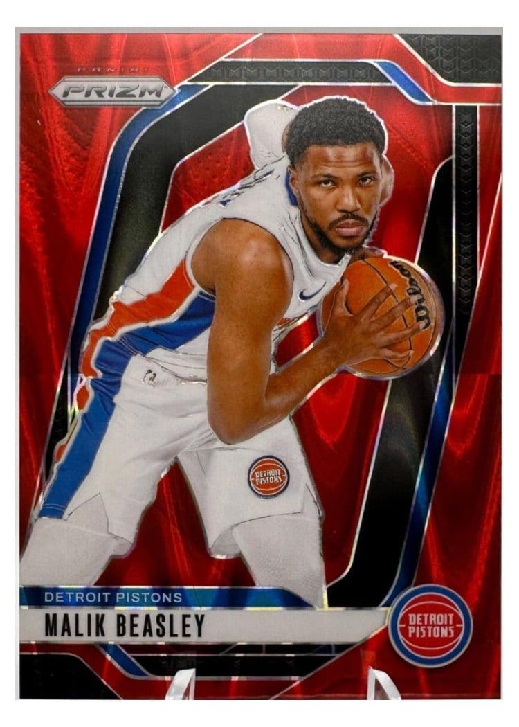 2024-25 Panini Prizm Base Set Malik Beasley #211 card