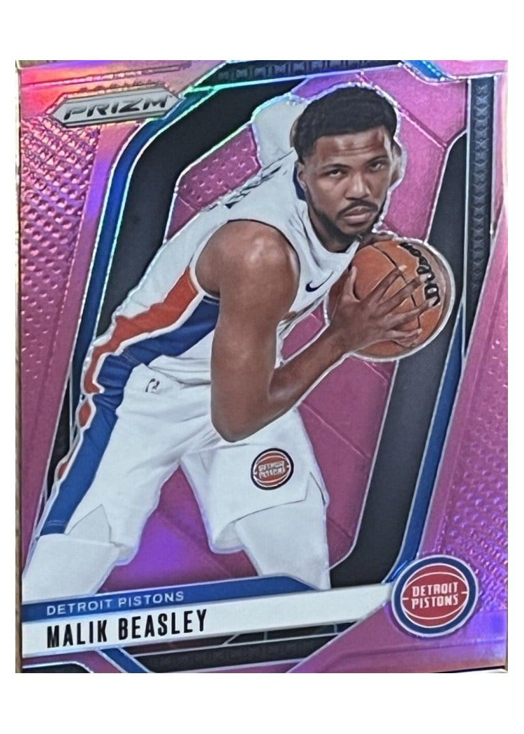 2024-25 Panini Prizm Base Set Malik Beasley #211 card