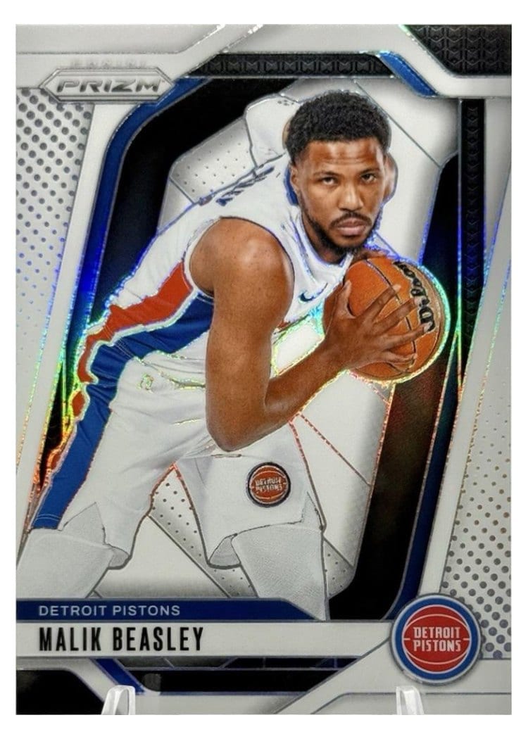 2024-25 Panini Prizm Base Set Malik Beasley #211 card