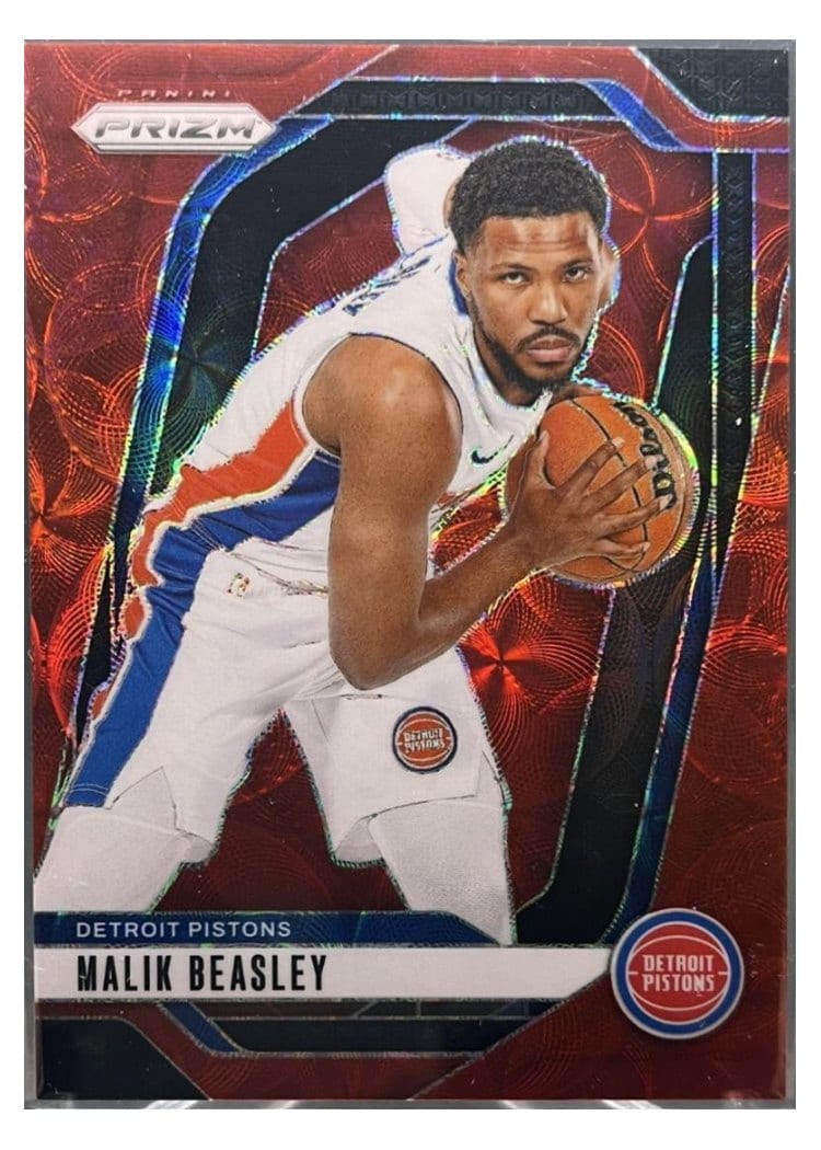 2024-25 Panini Prizm Base Set Malik Beasley #211 card