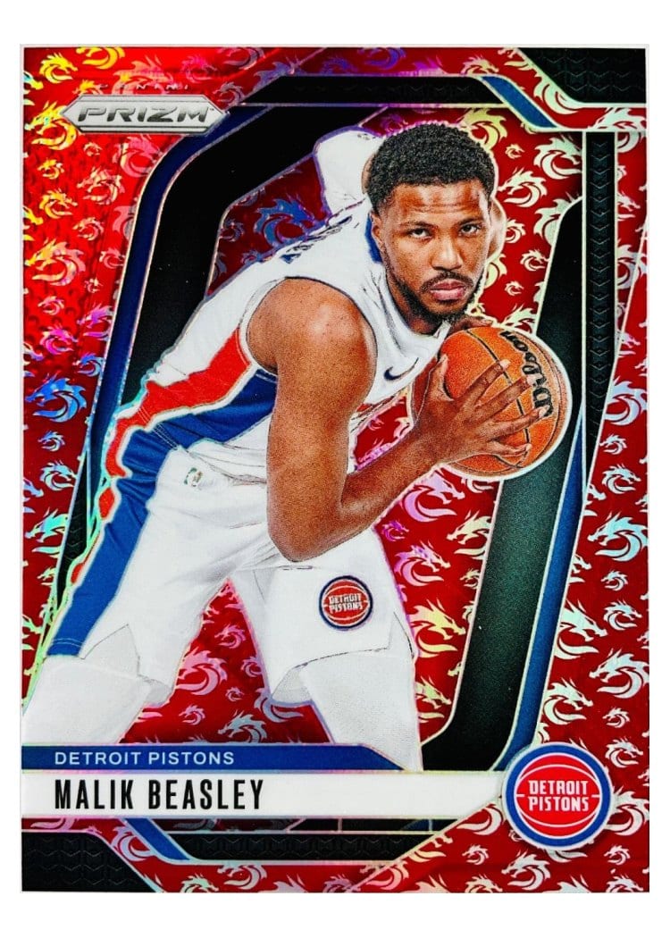 2024-25 Panini Prizm Base Set Malik Beasley #211 card