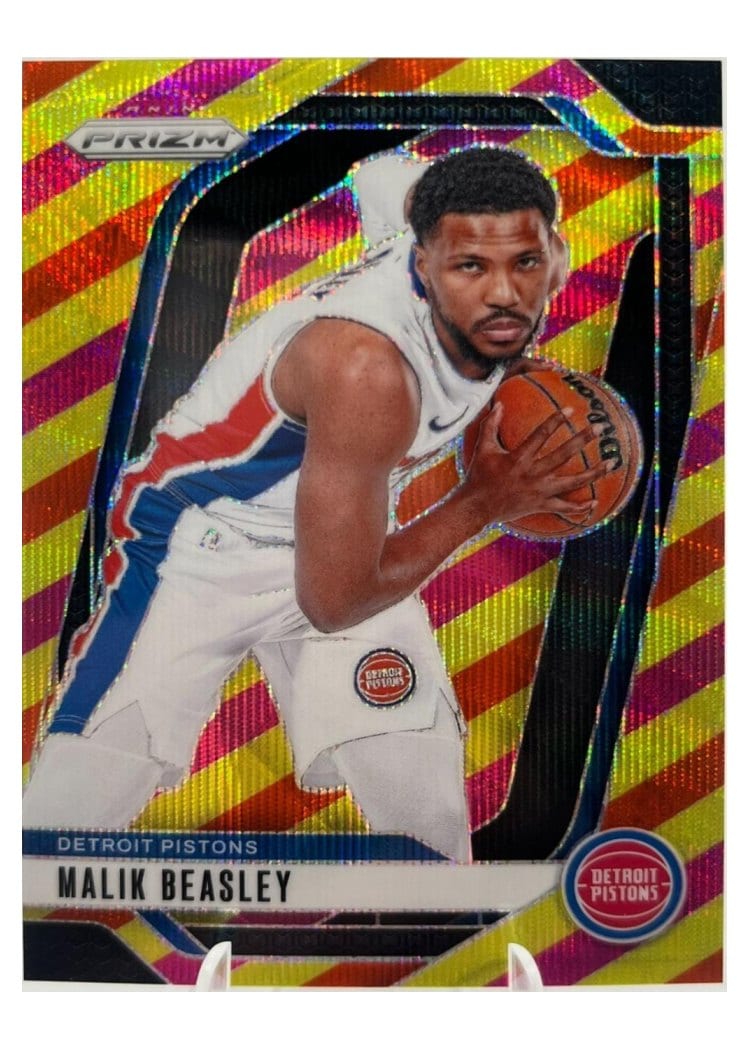2024-25 Panini Prizm Base Set Malik Beasley #211 card