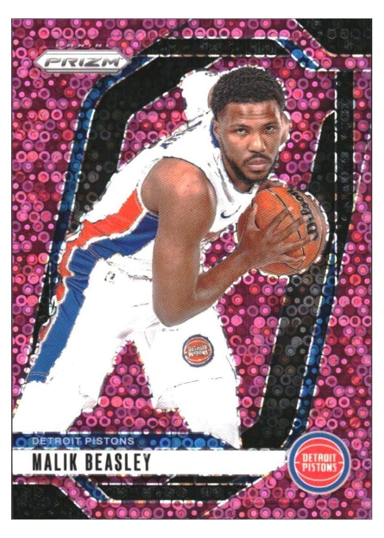 2024-25 Panini Prizm Base Set Malik Beasley #211 card