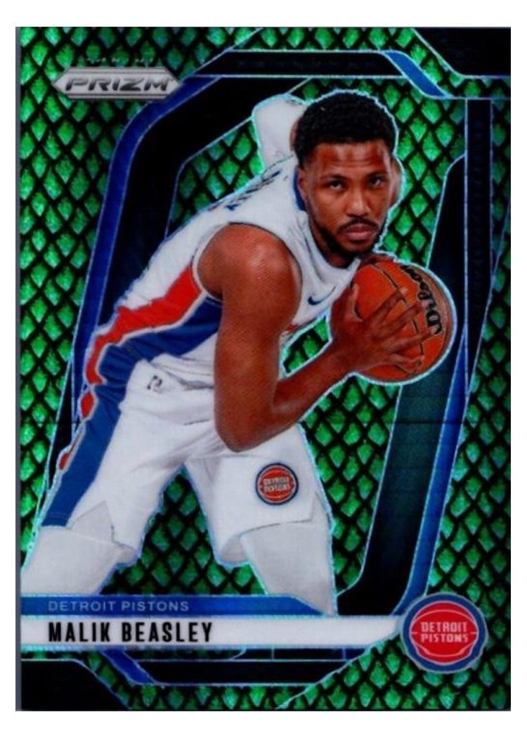 2024-25 Panini Prizm Base Set Malik Beasley #211 card