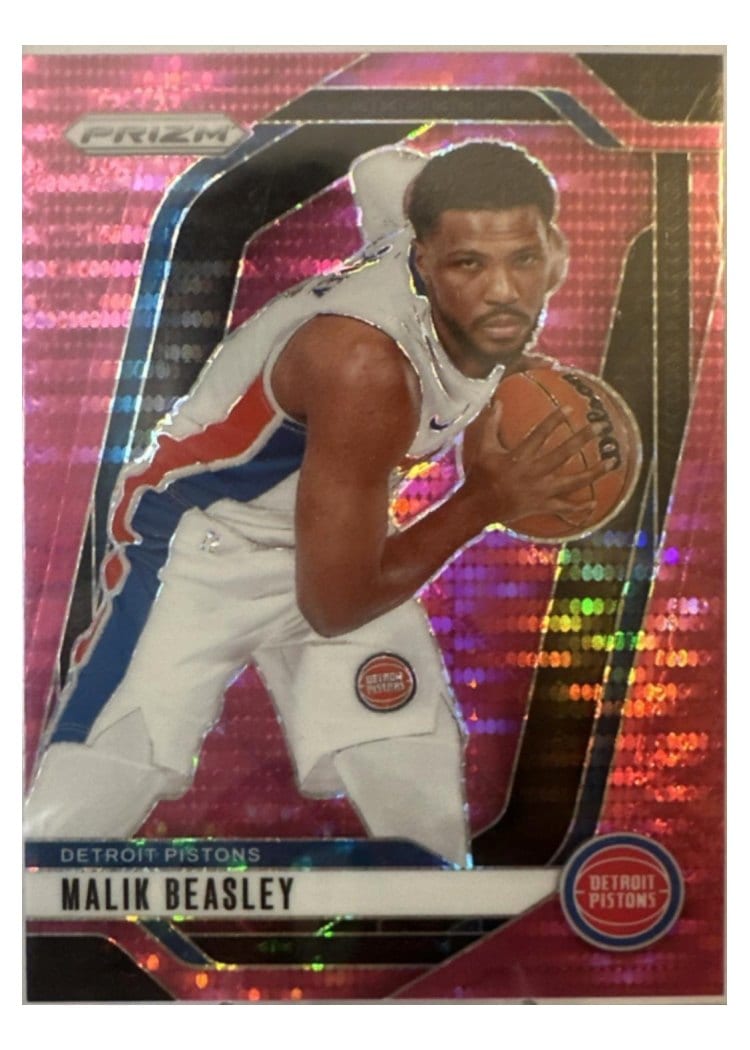 2024-25 Panini Prizm Base Set Malik Beasley #211 card