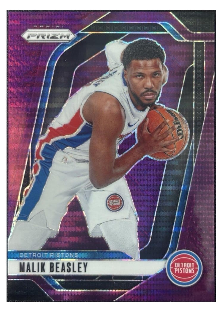 2024-25 Panini Prizm Base Set Malik Beasley #211 card
