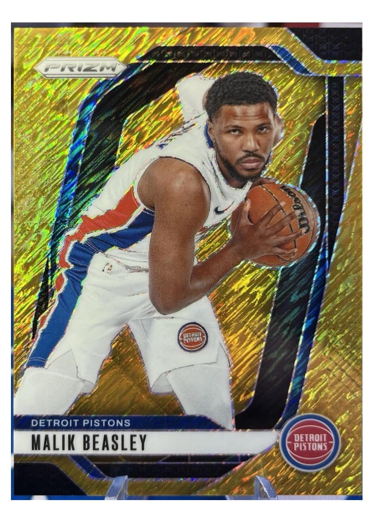 2024-25 Panini Prizm Base Set Malik Beasley #211 card