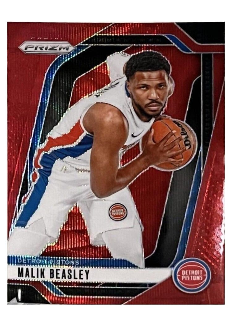 2024-25 Panini Prizm Base Set Malik Beasley #211 card