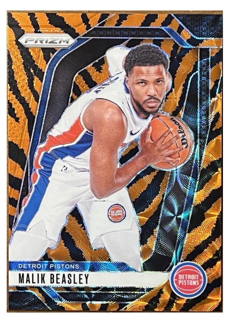 2024-25 Panini Prizm Base Set Malik Beasley #211 card