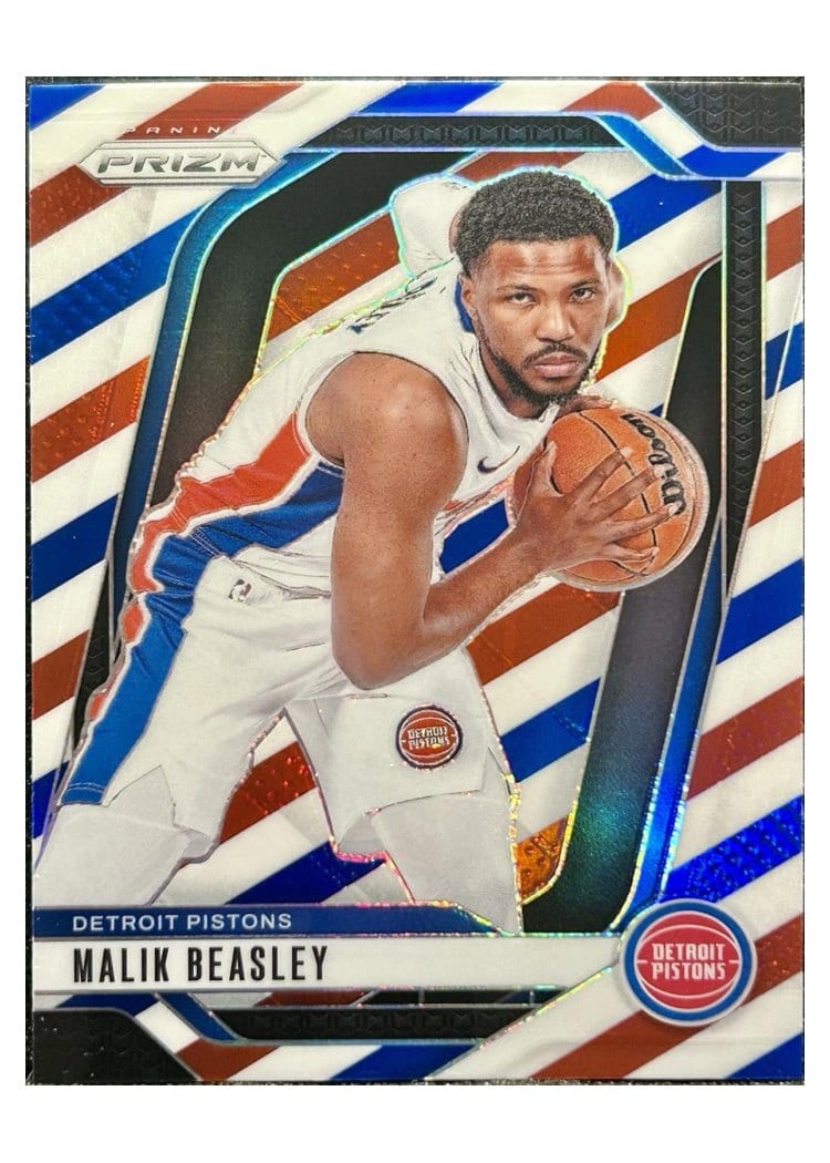 2024-25 Panini Prizm Base Set Malik Beasley #211 card