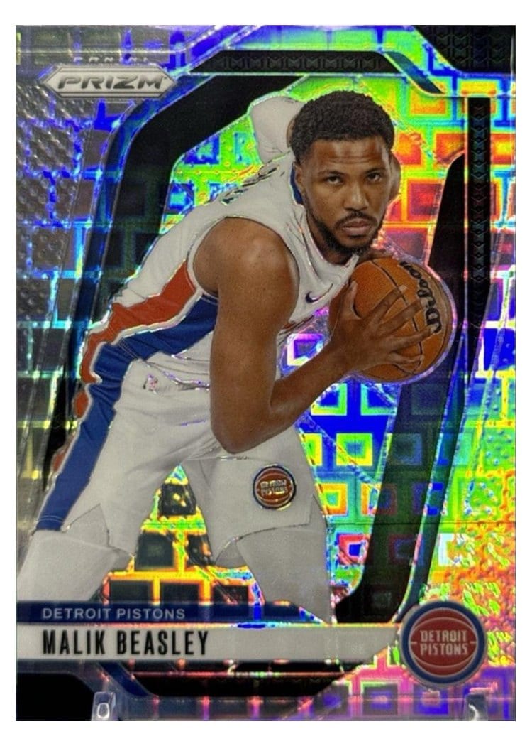 2024-25 Panini Prizm Base Set Malik Beasley #211 card