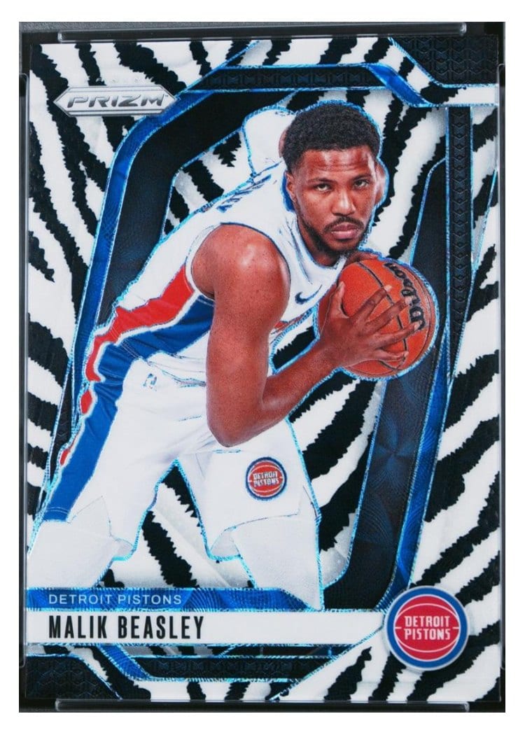 2024-25 Panini Prizm Base Set Malik Beasley #211 card