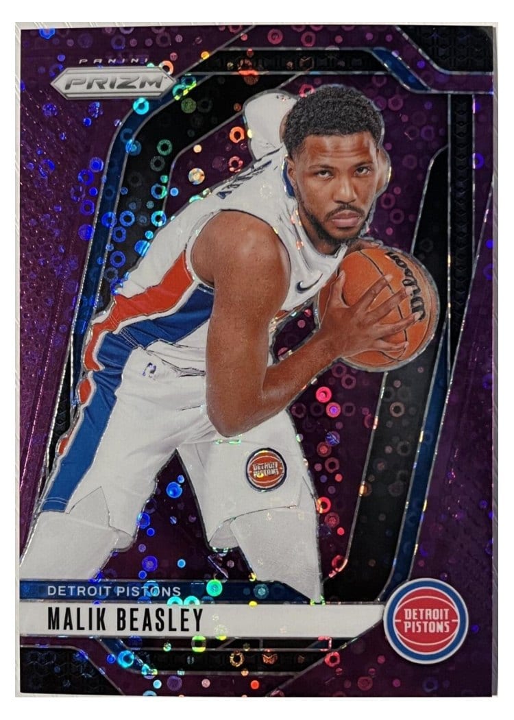 2024-25 Panini Prizm Base Set Malik Beasley #211 card