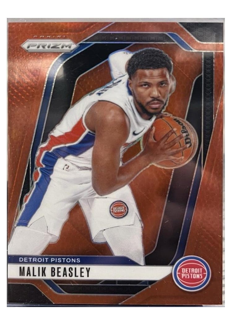 2024-25 Panini Prizm Base Set Malik Beasley #211 card