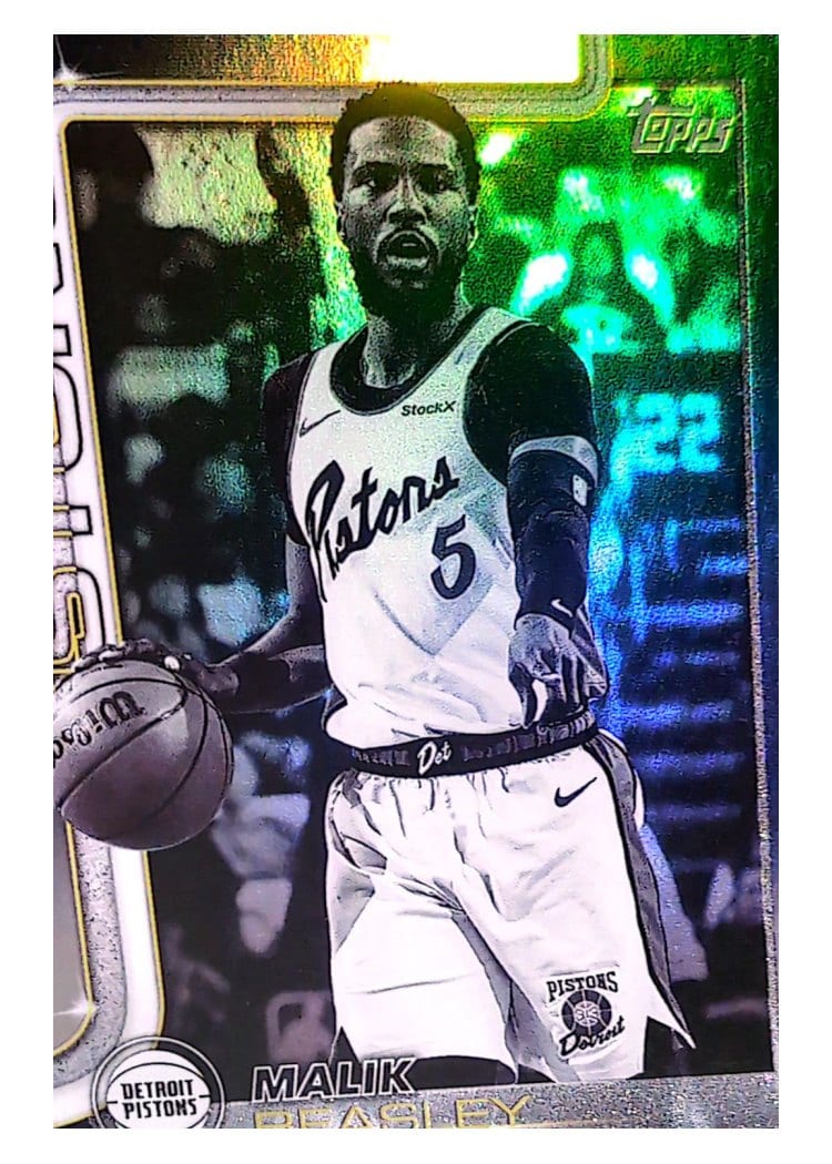 2025-26 Topps Base Set Malik Beasley #43 card