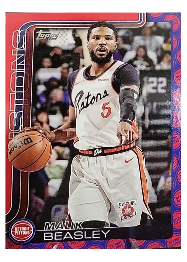 2025-26 Topps Base Set Malik Beasley #43 card