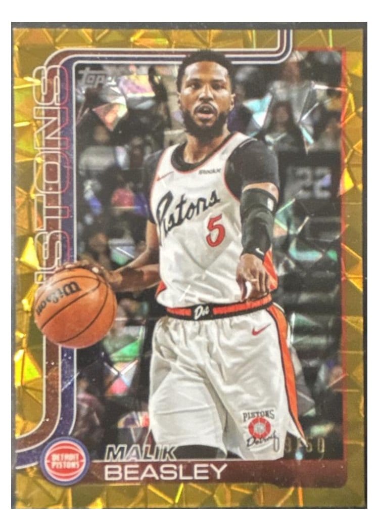 2025-26 Topps Base Set Malik Beasley #43 card