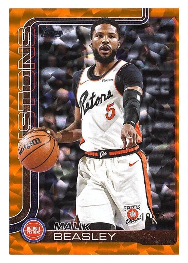 2025-26 Topps Base Set Malik Beasley #43 card