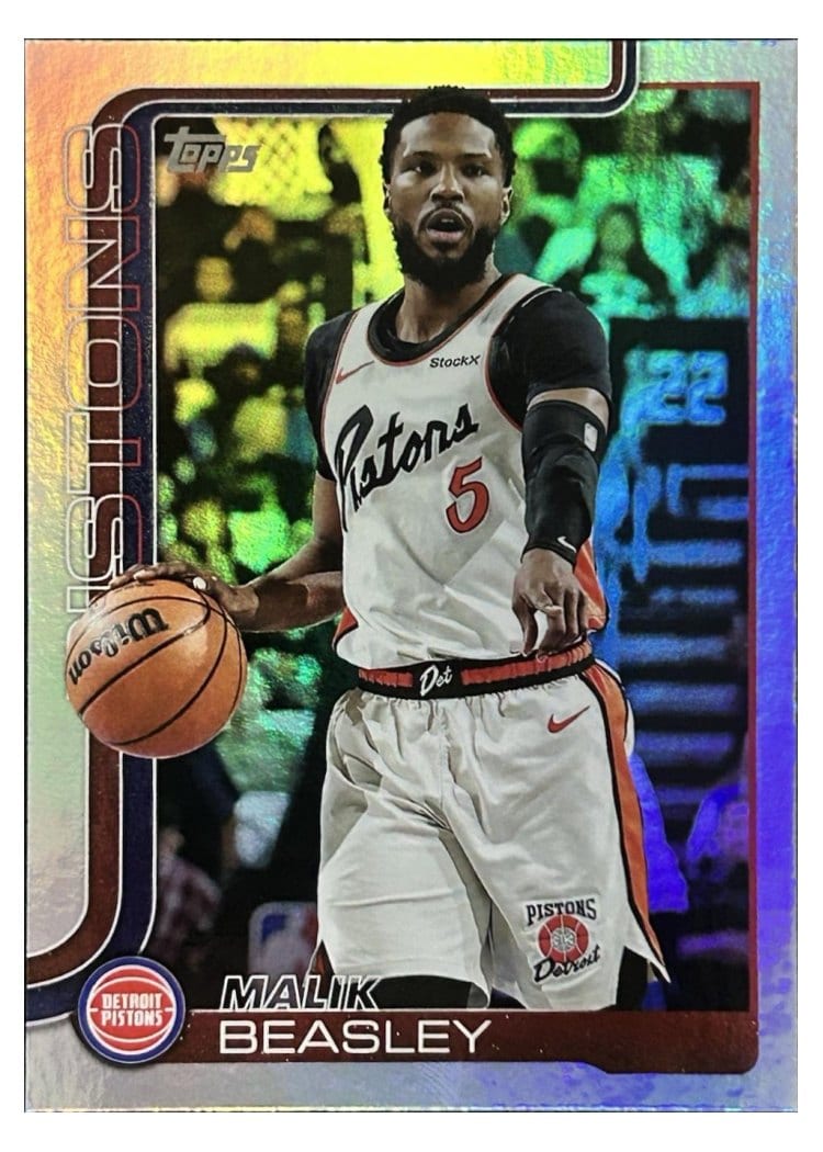 2025-26 Topps Base Set Malik Beasley #43 card